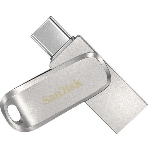 فلش مموری سن دیسک مدل Ultra luxe dual drive با ظرفیت 32 گیگابایت
